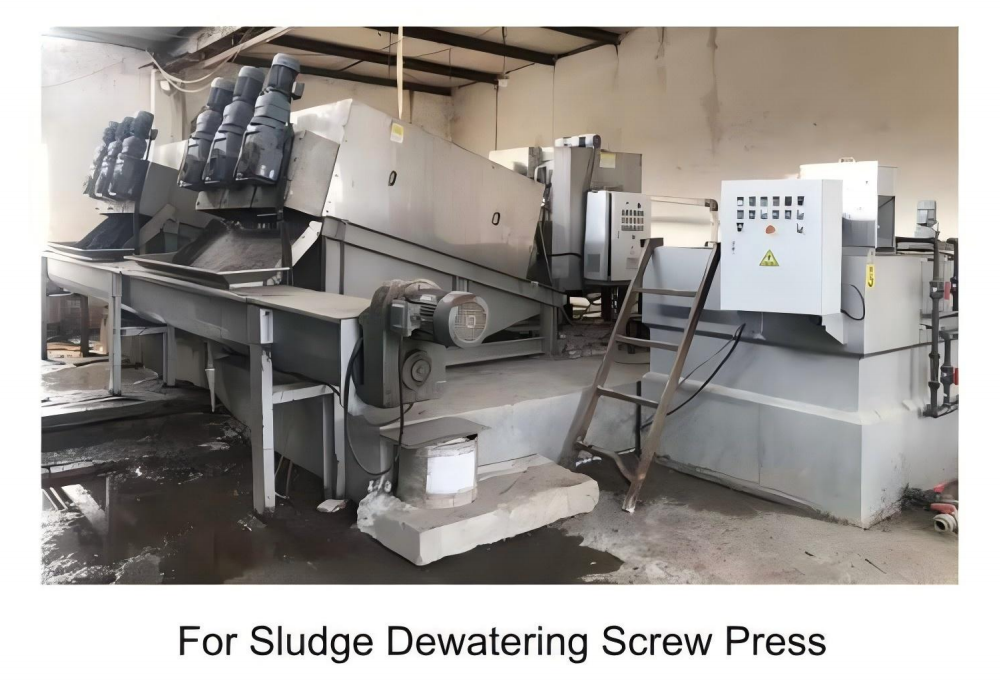 Sludge Dewatering Screw Press